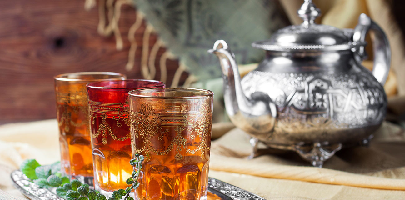 Mint tea is one of the culinary specialties in Morocco
