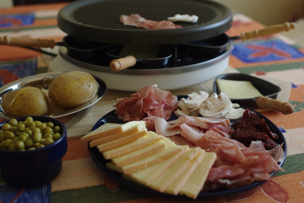 Eat some raclette in Switzerland