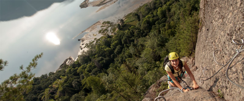 Via Ferrata du secteur de la Baie-Éternité