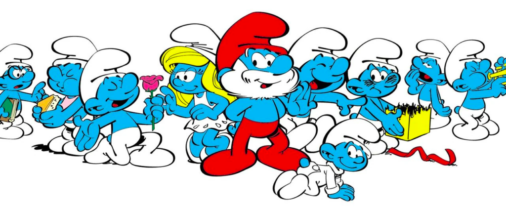 Les Schtroumpfs are one of the best French comics
